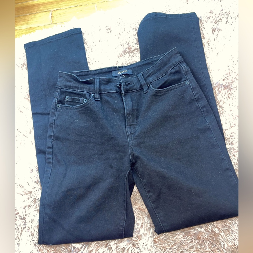 Black Bootcut Denim